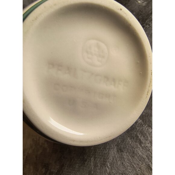 Pfaltzgraff Ocean Breeze Creamer Pitcher Small Ceramic White Vintage Kitchenware - Picture 4 of 4